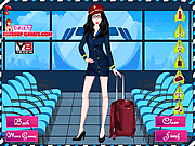 play Sweet Flight Attendant Dress Up 2