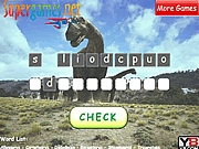 play Dinosaurs Word Scramble