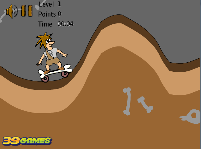 play Stone Age Skater 2
