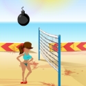 play Boom Boom Volleyball