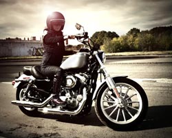 play Biker Girl Jigsaw Puzzle