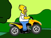 play Homer Atv