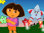 play Dorer The Explorer Star Catching