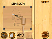 play Wood Carving Simpson