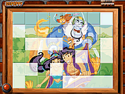 play Sort My Tiles Aladin And Genie