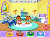 Dora'S Playtime With The Twins