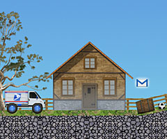 play Mail Truck