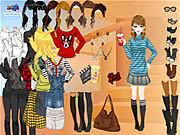 play Rock Stripes Dressup