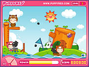 play Puppyred Cannonball