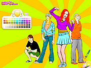play Colorea Hannah