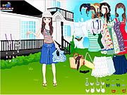 play Summer Garden Dress Up