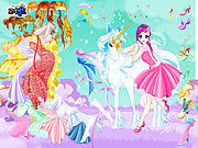 play Fairy And The Unicorn Dressup
