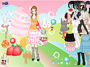 play Candy Land Dress Up