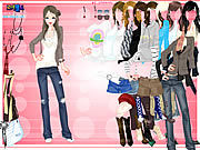 play Karine Dressup