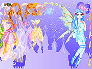 play Purply Fairy Dressup