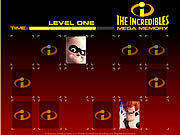 play The Incredibles Mega Memory