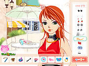 play Afternoon Cafe Dressup