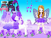 play Purple Butterfly Dress Up