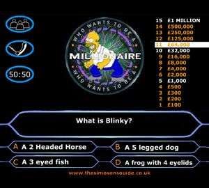 play The Simpsons Millionaire
