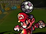 play Super Mario Strikers: Heads-Up