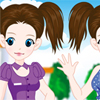 play Cute Twin Girls Puzzle