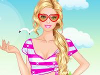 Barbie At The Beach Dress Up