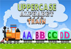 play Uppercase Alphabet Train