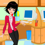 play Office Girl Dress Up