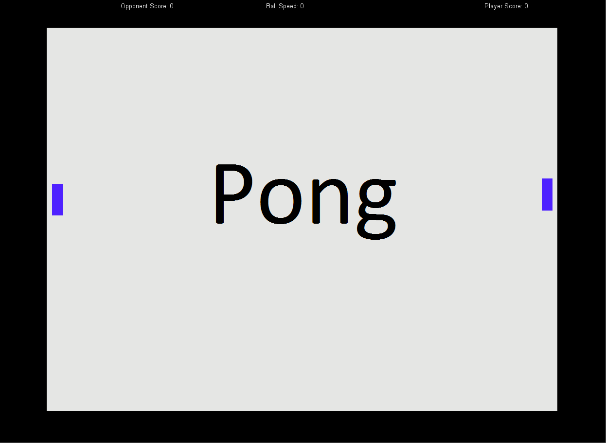 Pong Remake