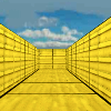 play Yellow Metal Maze 3D