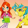 play Bloom Unicorn Dressup