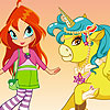 play Bloom Unicorn Dressup