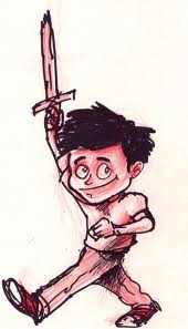 Little Kid With A Sword 1