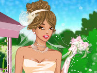 play Precious Bride Dress Up