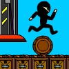 play Super Ninja Sushi Barrel Jumper