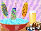 play Fruity Ice Blocks Decorating