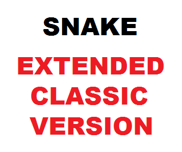 play Snake - Extended Classic