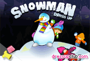 play Mister Snowman Dress Up
