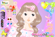 play Flower Girl Make Up