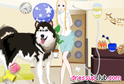 play Dogs At Vet Dressup
