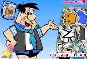 play Dress Up Flintstone