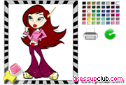 play Bratz Coloring