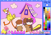 play Happy Pets Painting