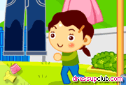 play Windy Clothesline