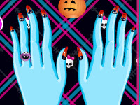 play Monster High Manicure