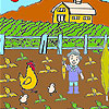 play Farmer And Vegetables Coloring