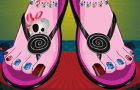 play Monster High Pedicure