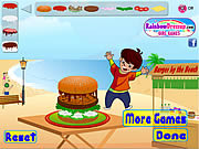 play Burger Mania Decorate