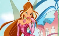 play Winx Club Flora Dress Up