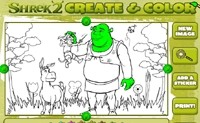 play Shrek Create Color